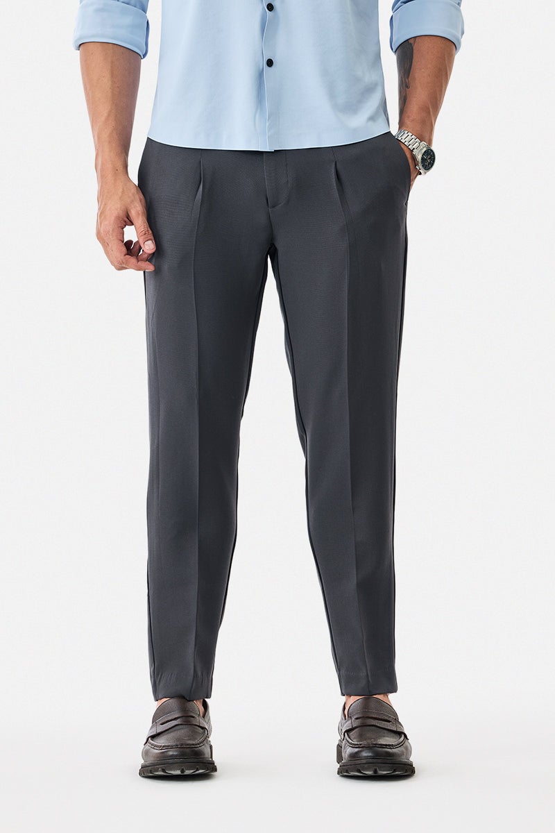 SNITCH Regular Fit Stretch Trousers - Image 1